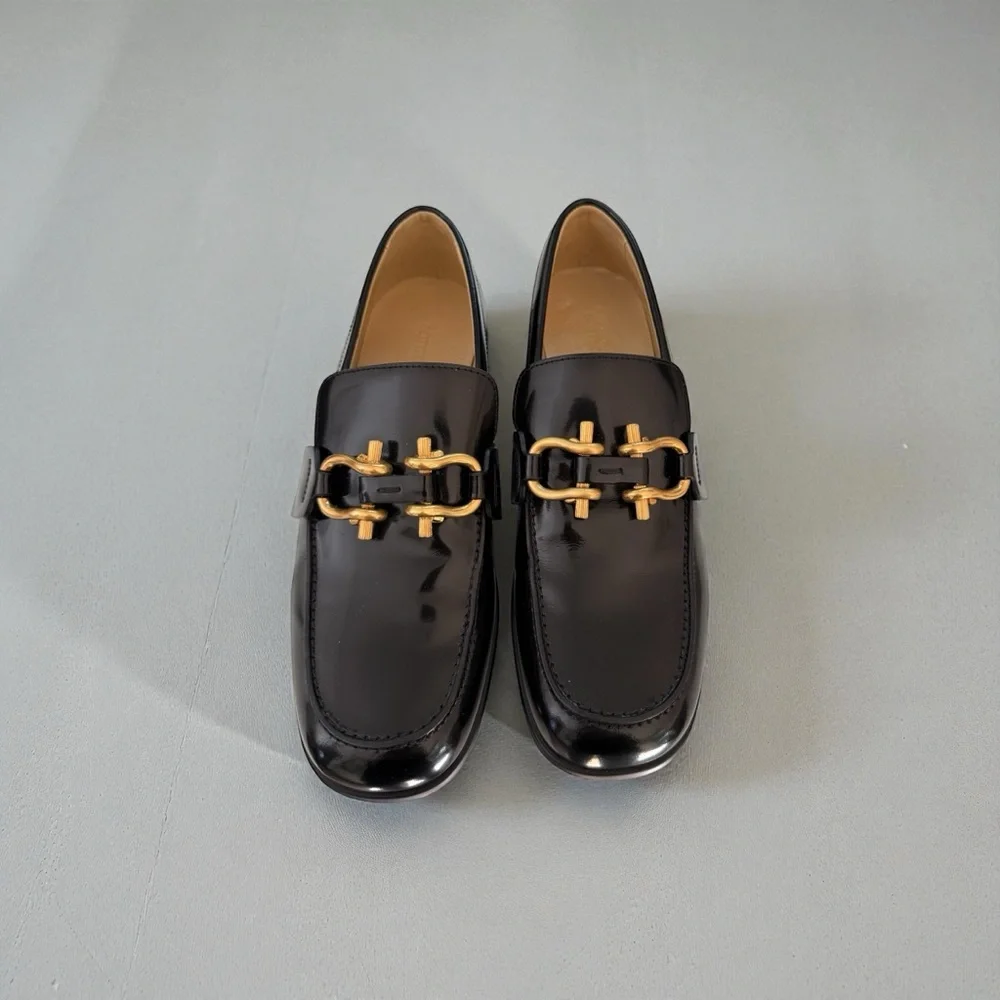 Bottega Veneta sleek patent